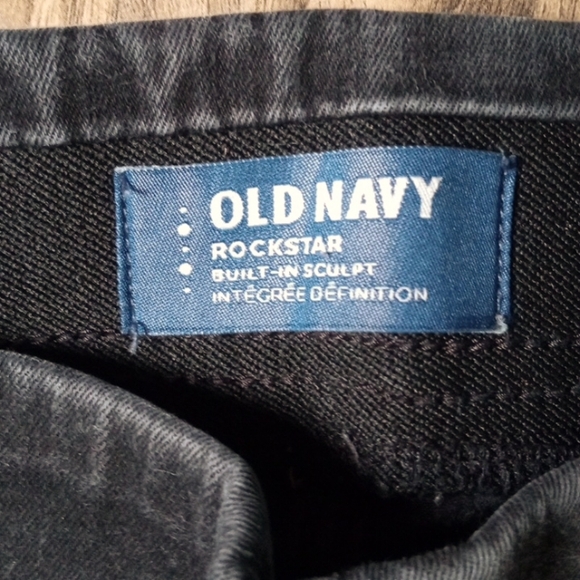 Old Navy Jeans Legging Black Skinny - Picture 3 of 4